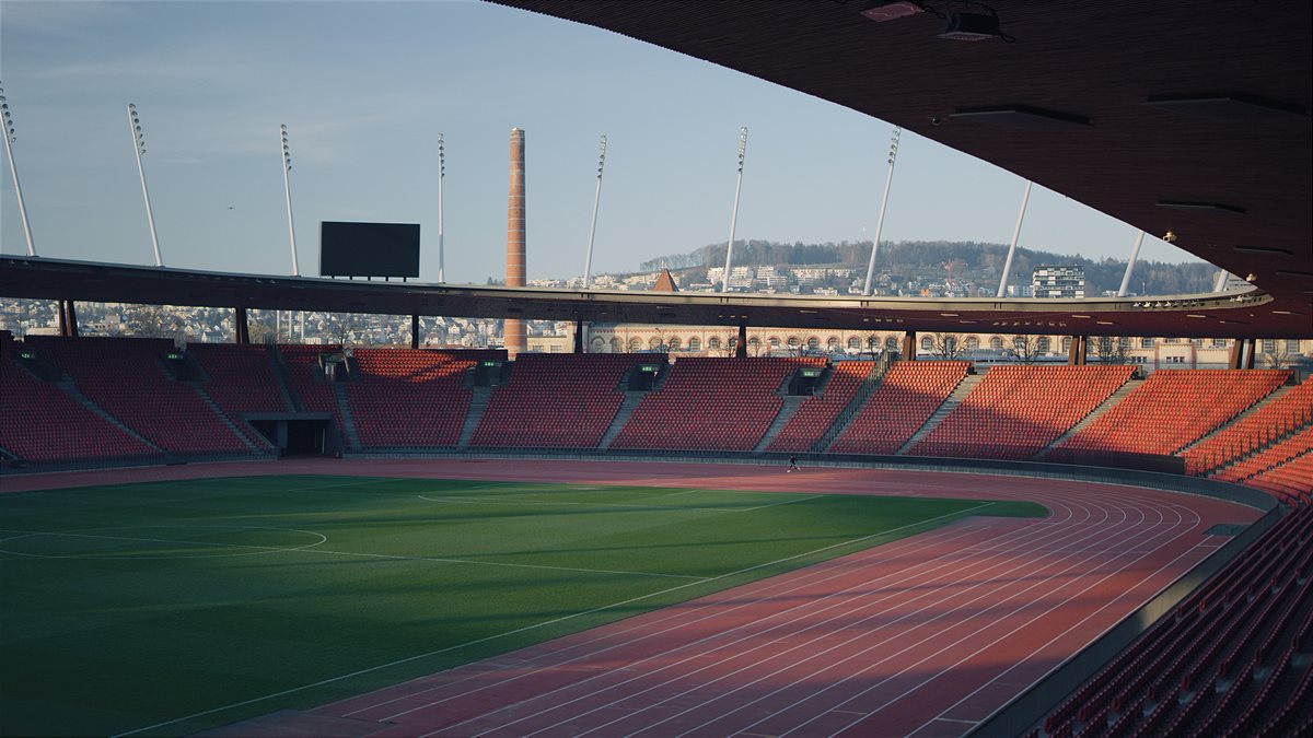 Letzigrund Stadion Von Innen