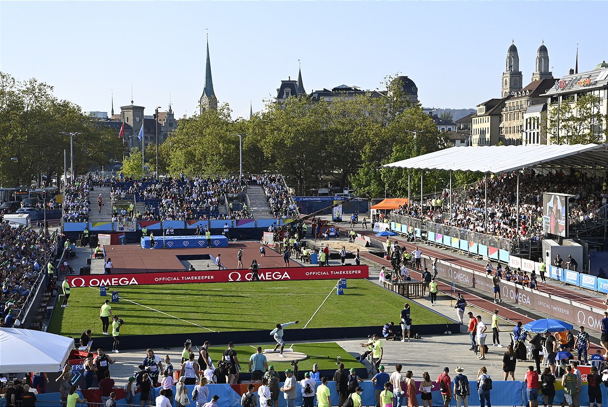 Weltklasse Zürich 2021 - 7 der 32 Finalwettkämpfe mitten in der Stadt