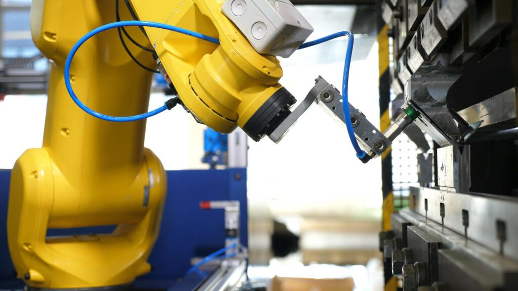 RoboBend-Roboter in Aktion