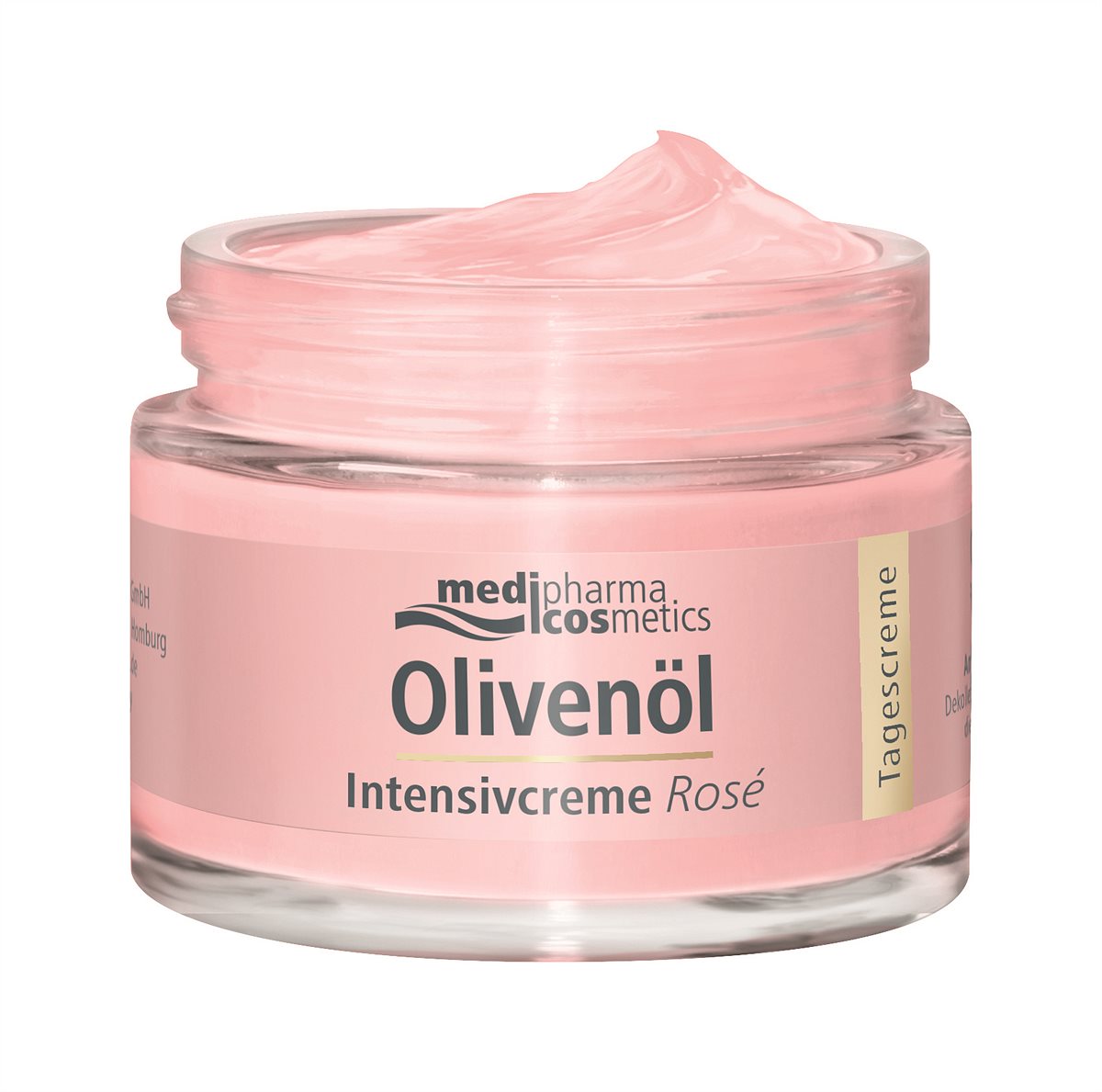 medipharma cosmetics Olivenöl Intensivcreme Rosé Tagescreme - offen