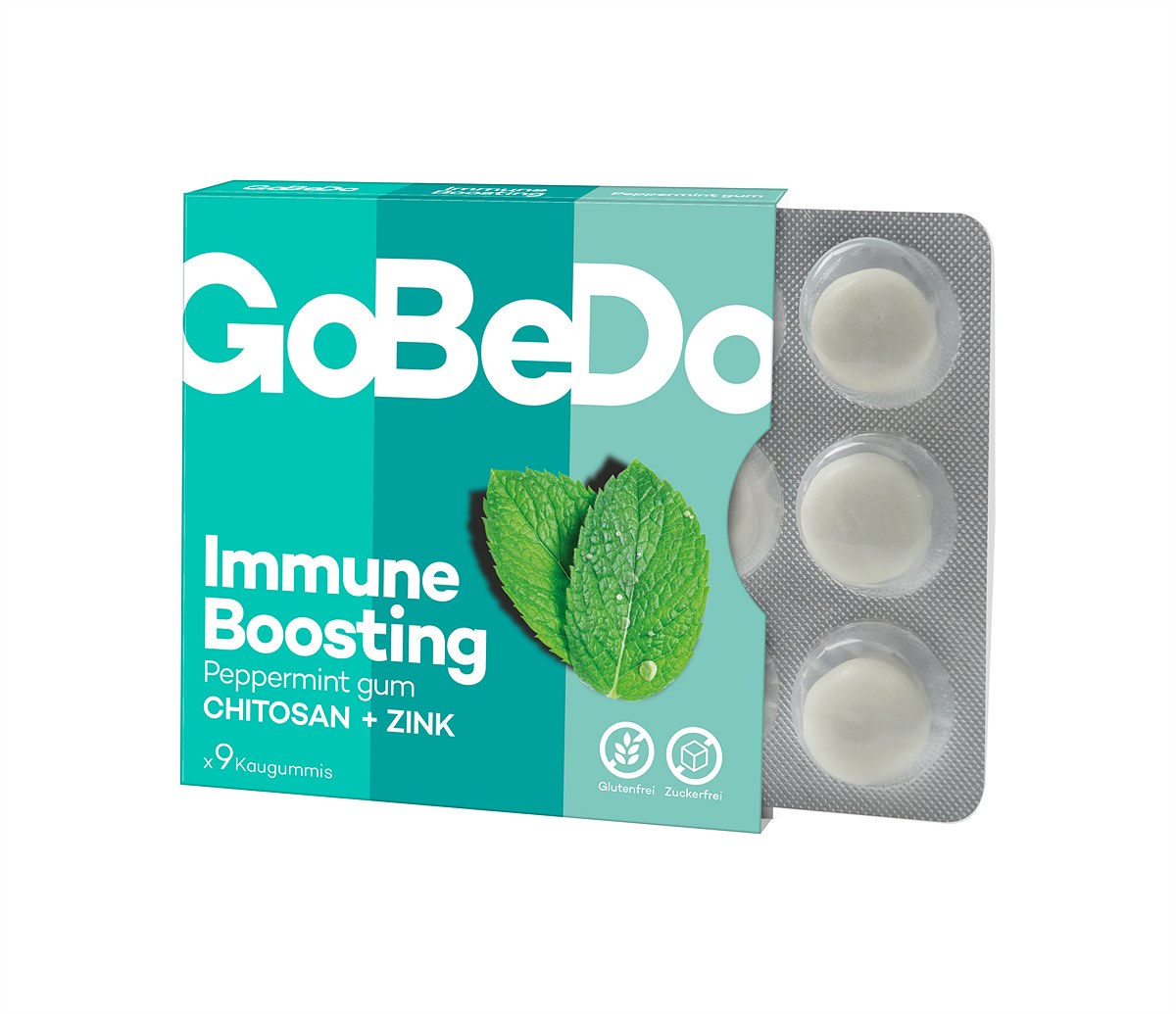 GoBeDo - Immune Boosting Gum - Packshot