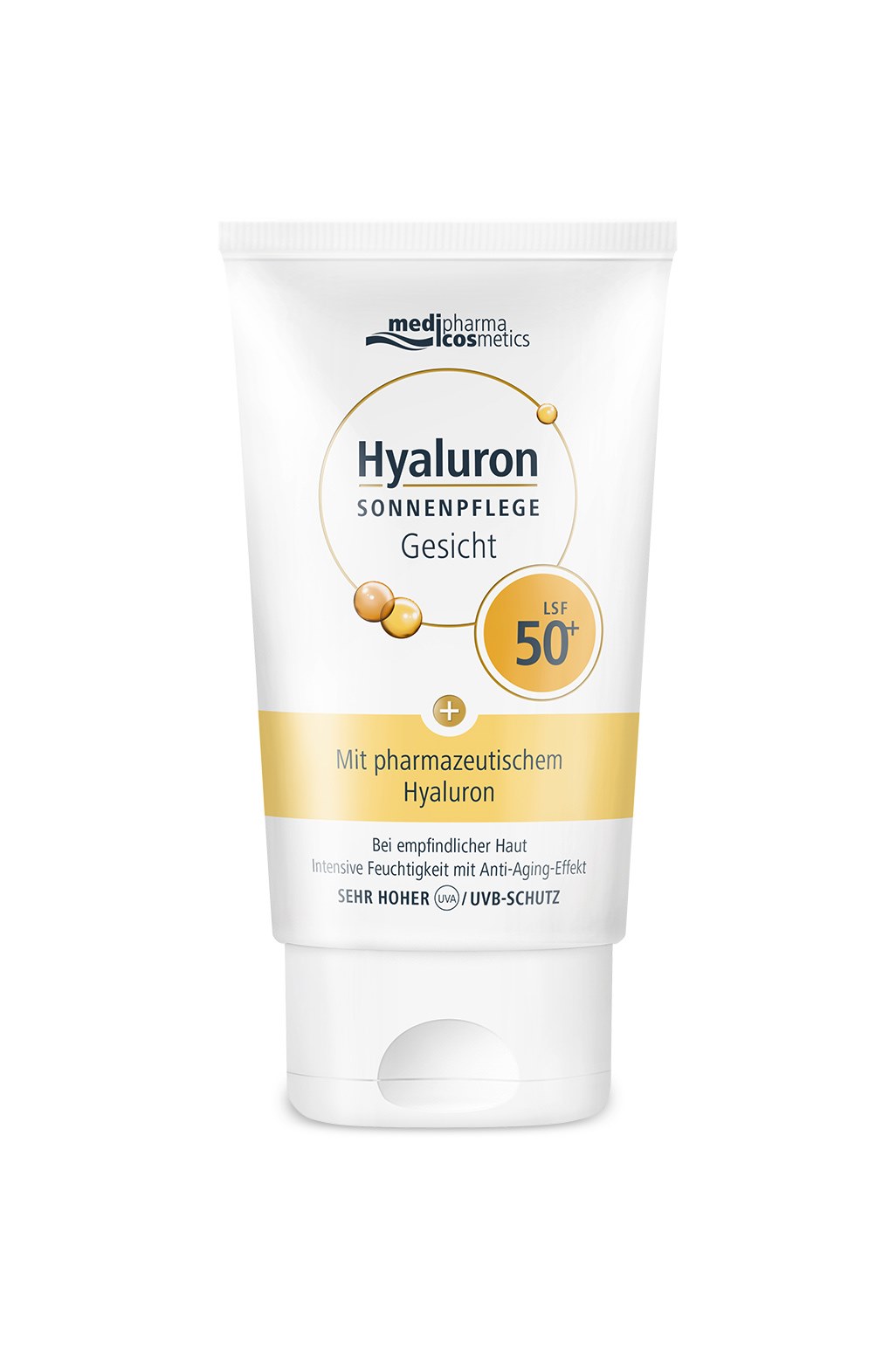 medipharma cosmetics -  Hyaluron SONNENPFLEGE Gesicht LSF 50+