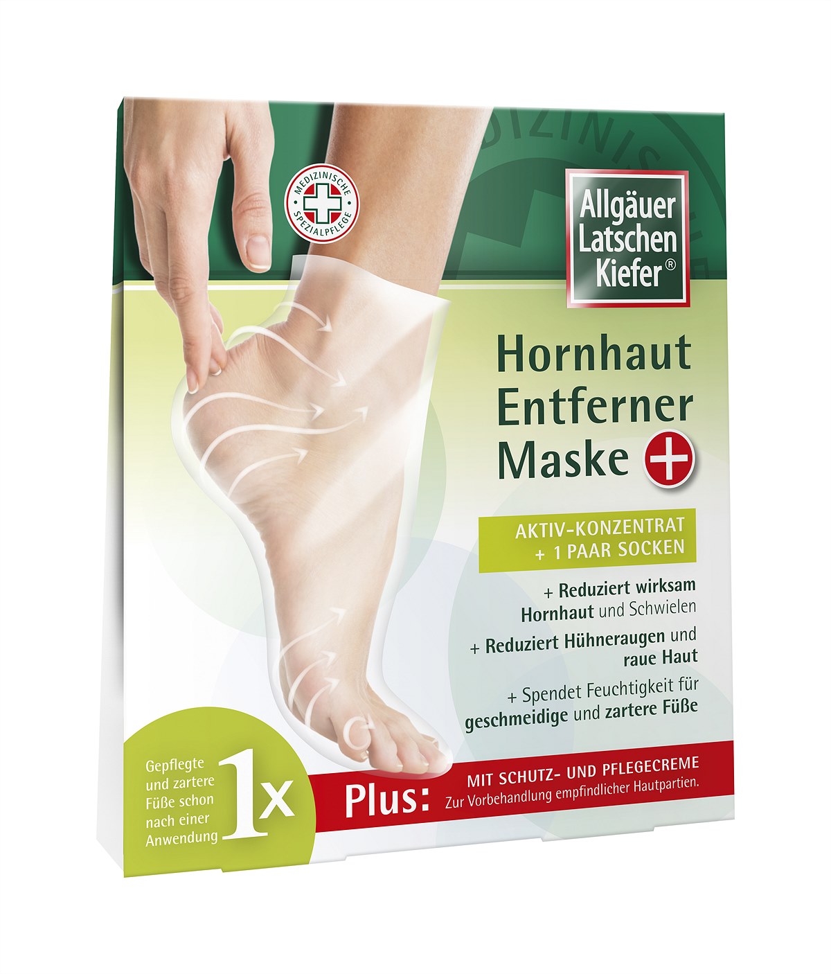 Allgäuer Latschenkiefer - Hornhaut-Entferner-Maske