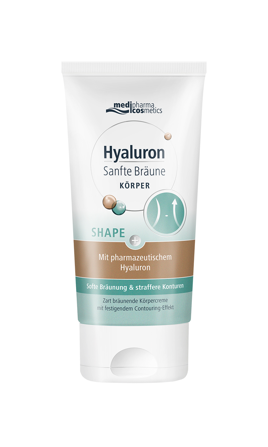 medipharma-cosmetics-Hyaluron-Sanfte-Braeune-Körper-SHAPE-Tube