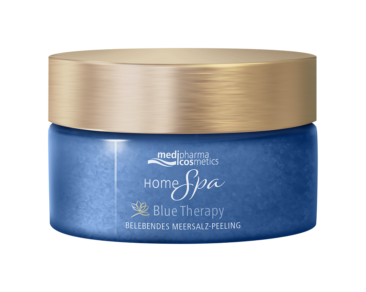 medipharma cosmetics HomeSpa Blue Therapy Belebendes Meersalz-Peeling