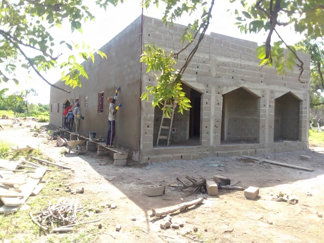 In Bouraba wird derzeit ein Gesundheitszentrum errichtet