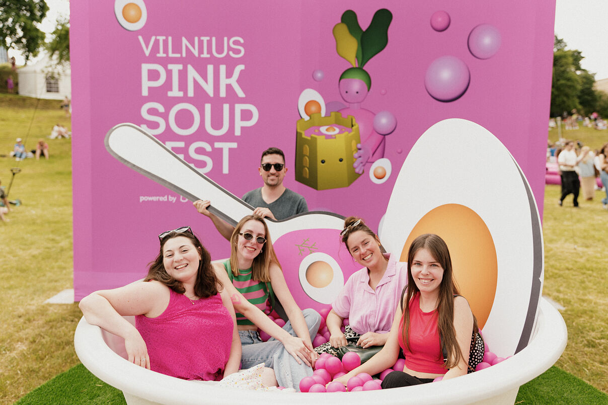 Lithuania Travel Pink Soup Festival 01