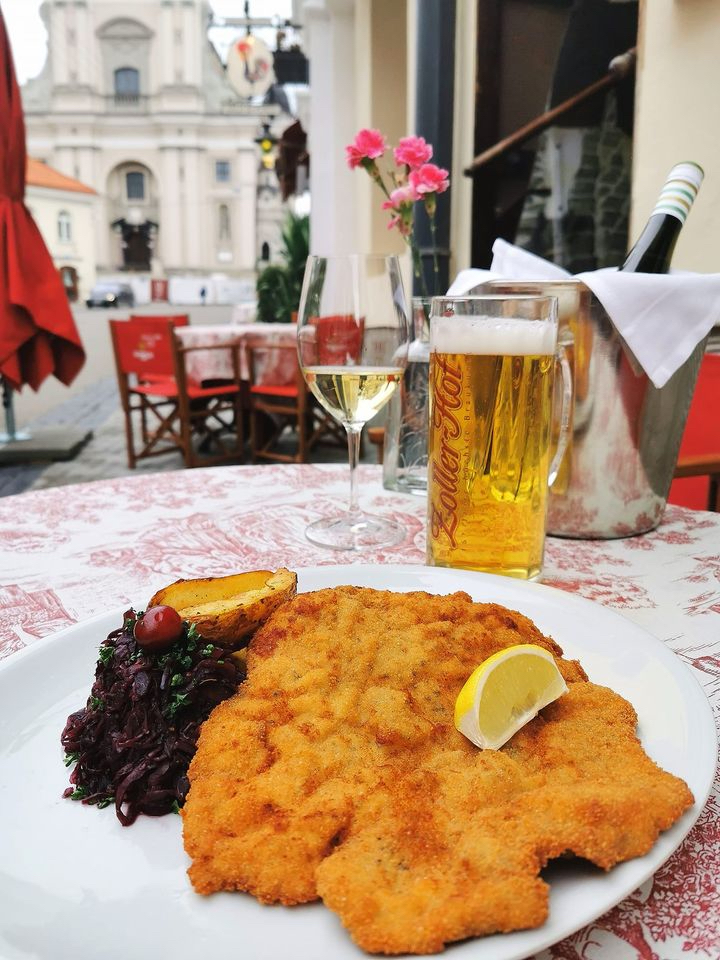 Schnitzel in der Bunten Gans