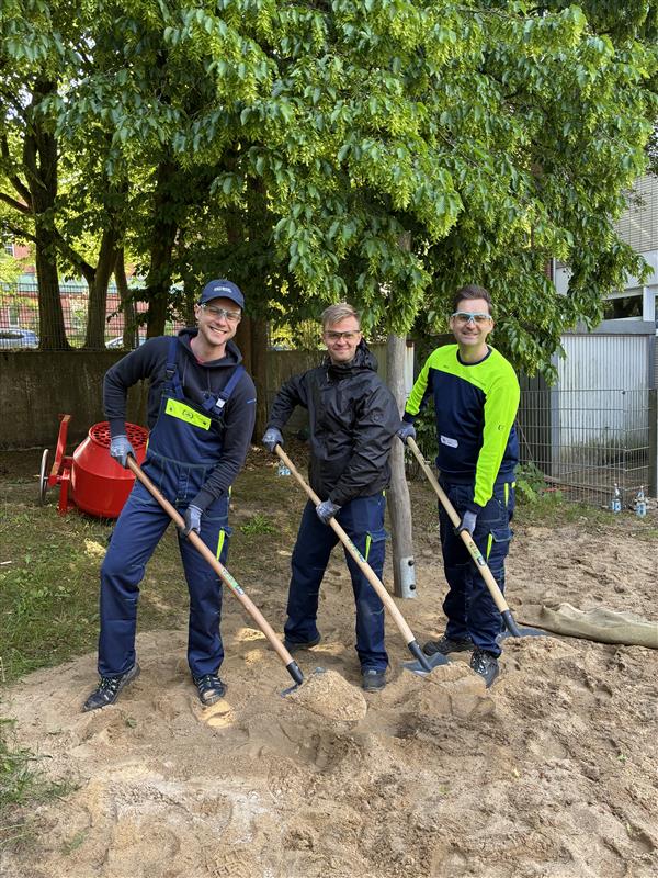 Social Event für einen besseren Schulhof: Alle packen an
