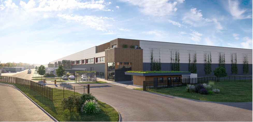 Der Industriepark Grimma bei Leipzig weist modernste Gebäudestandards auf