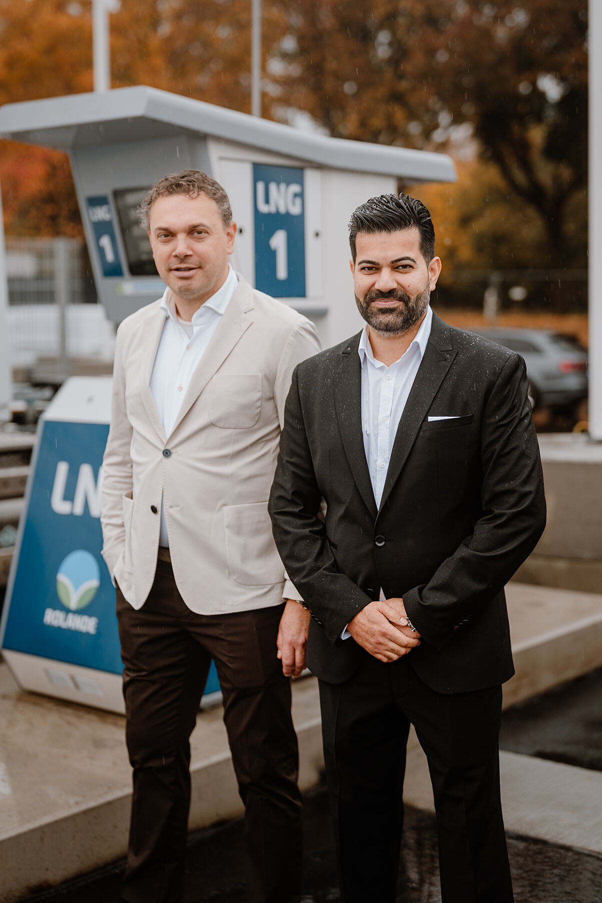 Jolon van der Schuit, CEO von Rolande, und Ronit Ghai, Sales Manager Deutschland