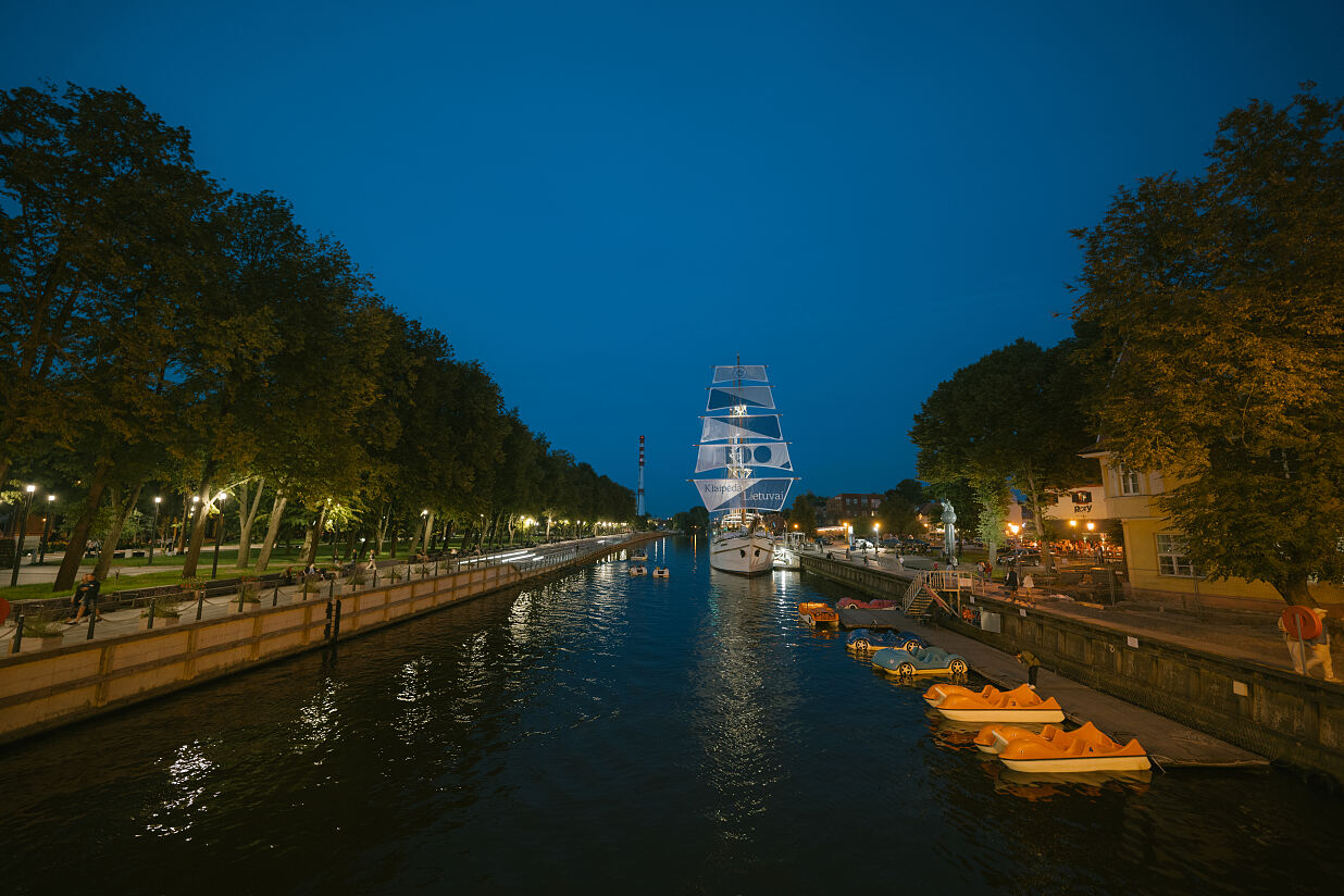 Klaipėda, die einzige Hafenstadt Litauens, verbindet Historie mit Moderne