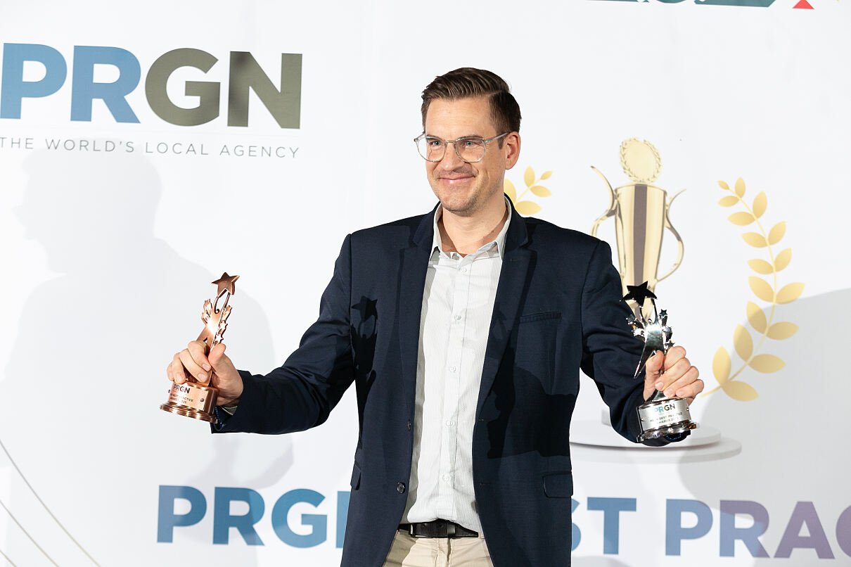 Jonathan Klimke, Managing Partner der Industrie-Contact AG