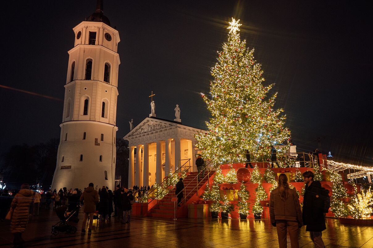 Vilnius ist Europas Weihnachtshauptstadt 2025